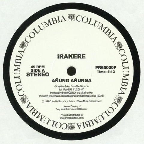 Irakere – Anung Anunga Columbia – PR65000P