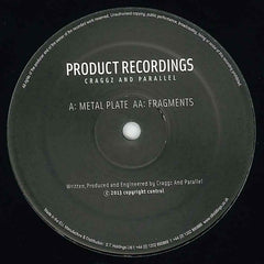 Craggz & Parallel - Fragmented EP 12" PRODUCT014 Product