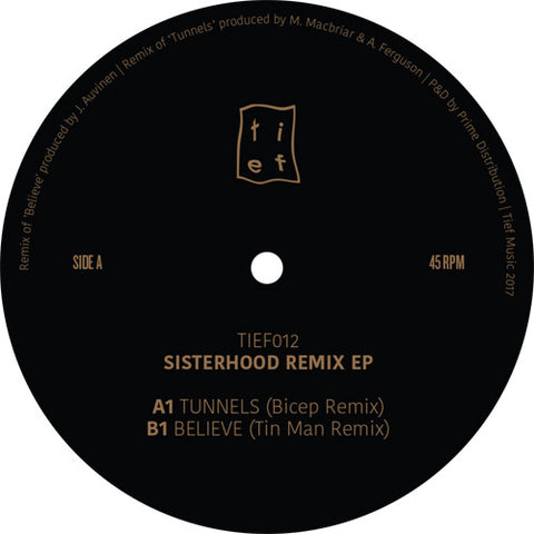Sisterhood ‎– Sisterhood Remix EP - Tief Music ‎– TIEF012