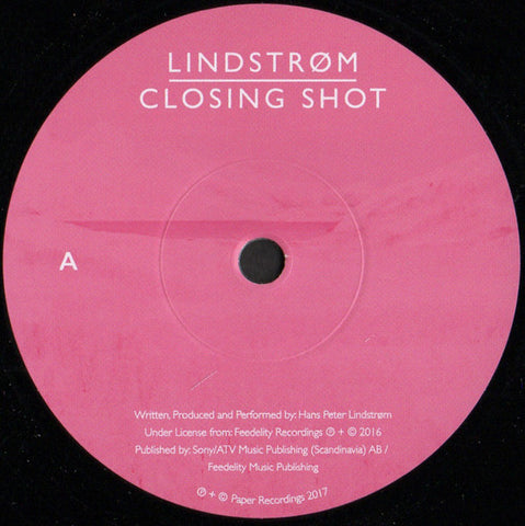 Lindstrøm / Erot ‎– Closing Shot / Song For Annie - Paper Recordings ‎– PAPNDLV225