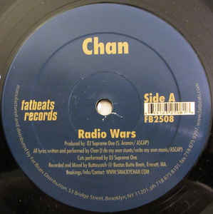 Chan - Radio Wars / Clap Ya Hands Fat Beats ‎– FB2508