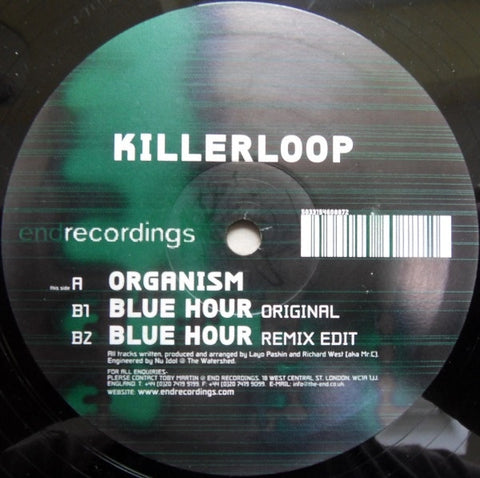 Killerloop - Organism / Blue Hour END036 End Recordings
