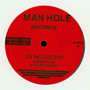 DJ Skelector ‎– Man Hole 002 Man Hole ‎– MH002
