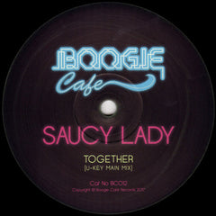 Saucy Lady ‎– Together EP - Boogie Cafe Neon ‎– BCN002, BC012