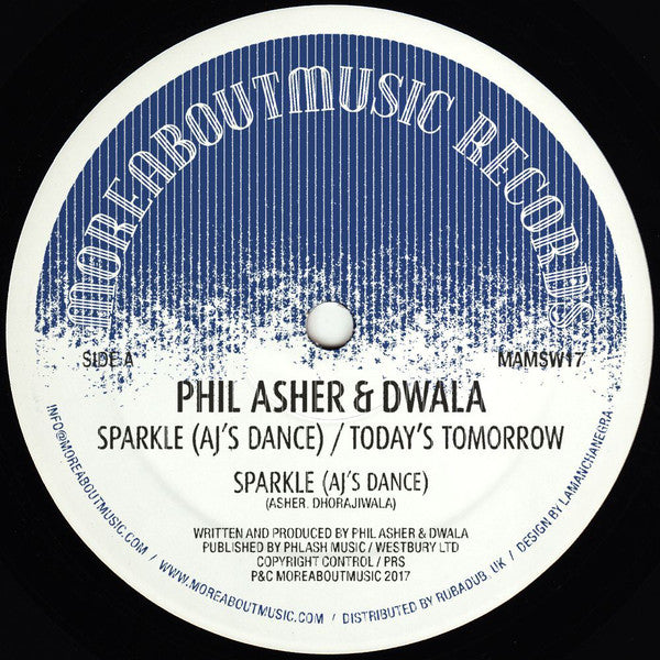 Phil Asher & Dwala ‎– Sparkle / Today's Tomorrow Moreaboutmusic ‎– MAMSW17