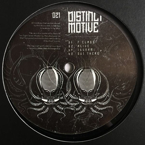 Distinct Motive ‎– Out There EP - Deep, Dark And Dangerous ‎– DDD021