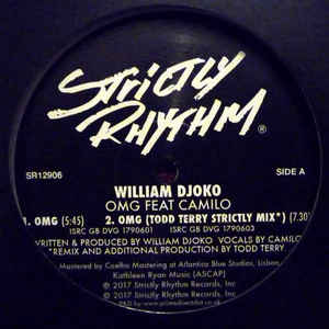 William Djoko Featuring Camilo ‎– OMG Strictly Rhythm ‎– SR12906