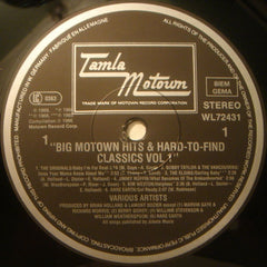 Various - Big Motown Hits And Hard To Find Classics Volume 1 12" WL72431 Tamla Motown