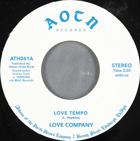 Love Company - Love Tempo - Athens Of The North ‎– ATH061