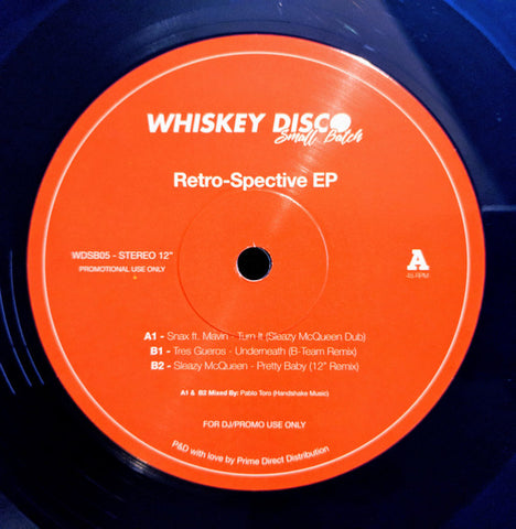 Various ‎– Retro-Spective EP - Whiskey Disco Small Batch ‎– WDSB05