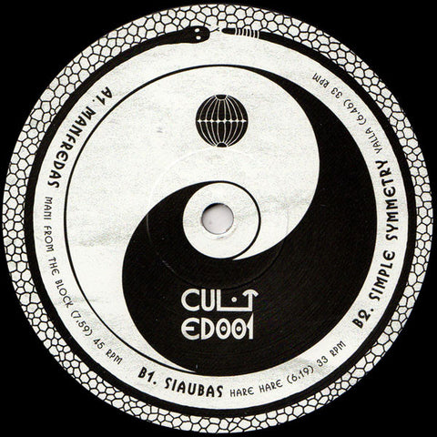 Various ‎– CULTED001 - Cult Edits ‎– CULTED001