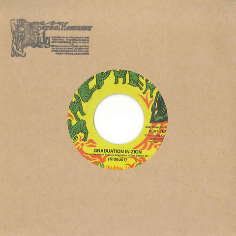 Kiddus I ‎– Graduation In Zion / Salvation Shepherd, Dub Store Records ‎– DSR7-01