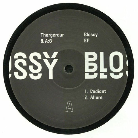 Thorgerdur & AG ‎– Blossy Ep - Blossy ‎– BLOSSY001