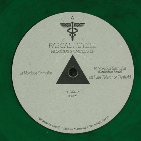 Pascal Hetzel – Noxious Stimulus EP Caduceus Records – CDR017