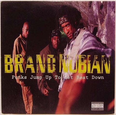 Brand Nubian ‎– Punks Jump Up To Get Beat Down Elektra ‎– 0-66365