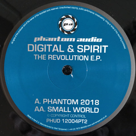 Digital & Spirit ‎– The Revolution EP (Part 2) Phantom Audio ‎– PHUD12004PT2