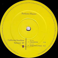 California Sunshine - Summer '89 12" PERF143T, 0630193630 Perfecto
