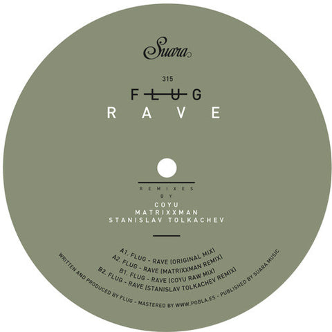 Flug ‎– Rave - Suara ‎– Suara315