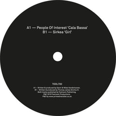 People Of Interest / Sirkea ‎– Cala Bassa / Girl - Toolroom Records ‎– TOOL700