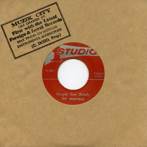 The Minstrells / The Hamlins ‎– People Get Ready / Everyone Got To Be There - Studio One ‎– SO-306 3