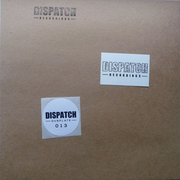 Beta 2 & Zero T - Dispatch Dubplate 13 Dispatch Recordings ‎– DISDUB013