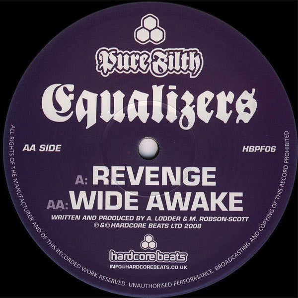Equalizers - Revenge / Wide Awake 12" HBPF06 Pure Filth