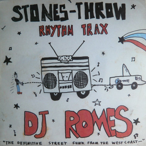 DJ Romes ‎– Rhythm Trax 12" Stones Throw Records ‎– STH 2182