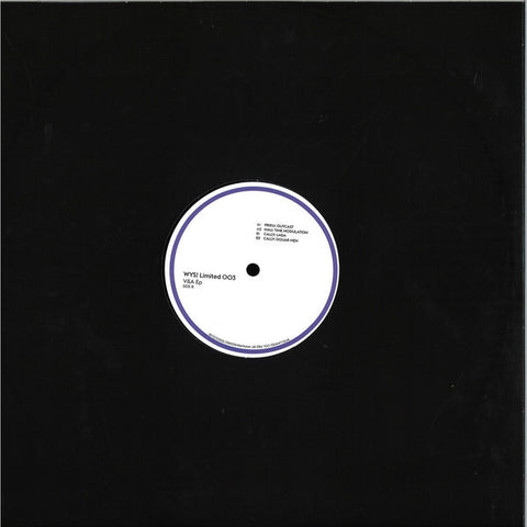 Priku, Mau., Cally - Wys V&a Ep - WYS Recordings ‎– WYSL003