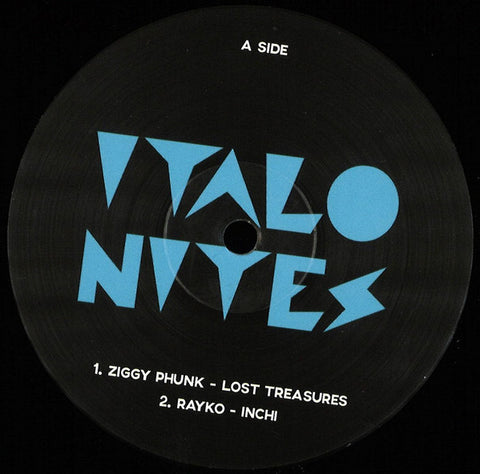 Various ‎– Italo Nites Volume 1 - Riot Records ‎– NITES001