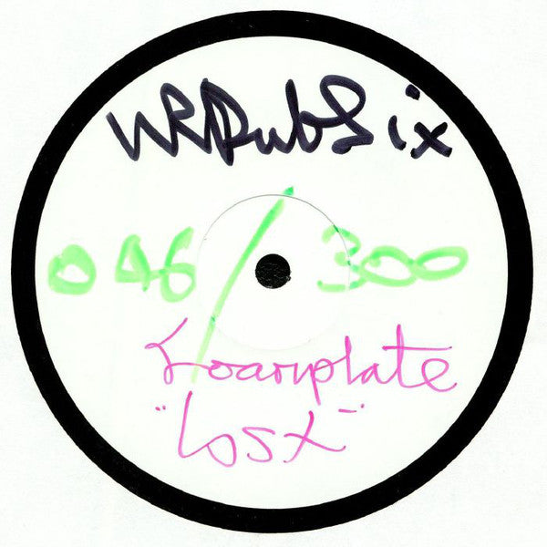 Foamplate, Sibla ‎– Lost / Consonance Well Rounded Dubs ‎– WRDUBS06
