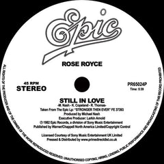 Rose Royce ‎– Still In Love / Best Love - Epic ‎– PR65024P