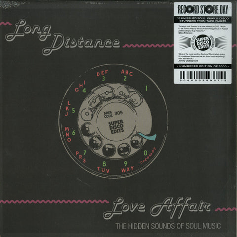Various ‎– Long Distance Love Affair (The Hidden Sounds Of Soul Music) Super Disco Edits ‎– SDE43