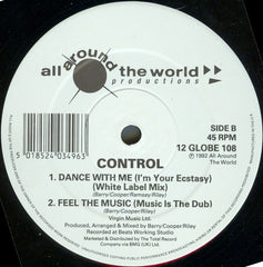 Control - Feel The Music 12" 12GLOBE108 All Around The World