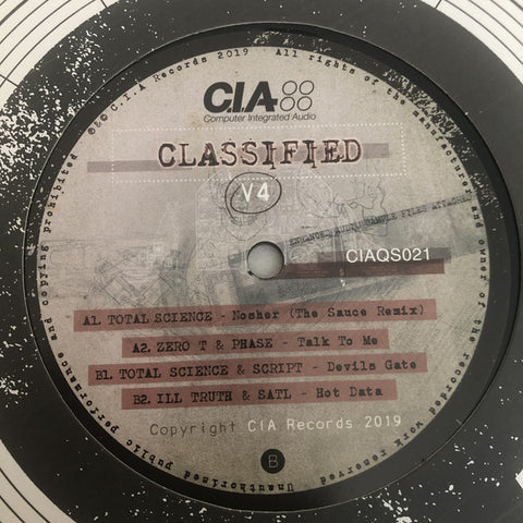Various ‎– Classified V4 C.I.A. ‎– CIAQS021