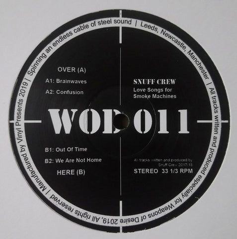 Snuff Crew ‎– Love Songs For Smoke Machines - Weapons Of Desire ‎– WOD011