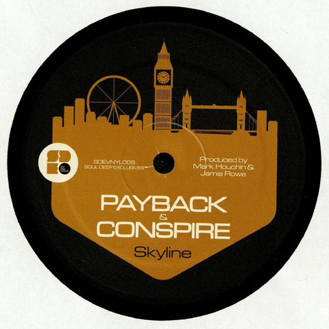 Payback & Conspire / mSdoS & Subsid ‎– Skyline / Malibu Soul Deep Exclusives ‎– SDEVNYL009