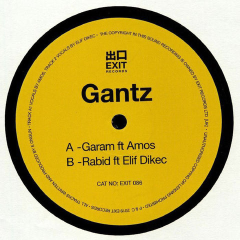 Gantz - Garam / Rabid Exit Records EXIT086