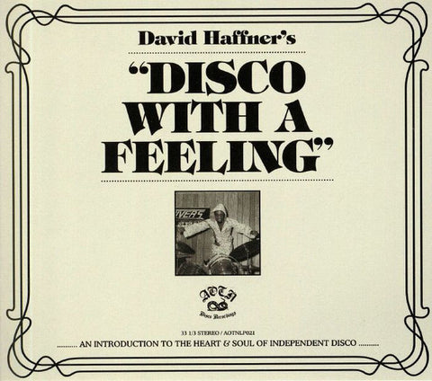 David Haffner ‎– Disco With A Feeling - Athens Of The North ‎– AOTNCD021