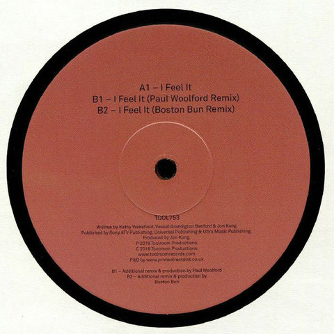 Leftwing Kody - I Feel It - Toolroom Records ‎– TOOL753
