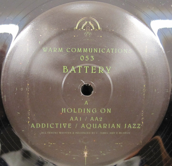 Battery - Holding On Warm Communications ‎– WARM 053