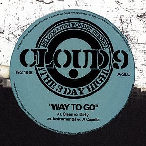 Skyzoo & 9th Wonder - Cloud 9: Way To Go / I'm On It 12" Traffic TEG-1945