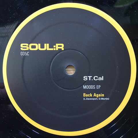 ST Files / St Cal ‎– Moods EP Soulr ‎– SOULR035