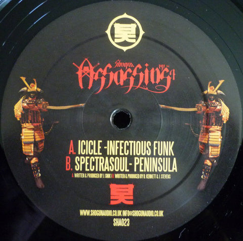 Various ‎– Shogun Assassins EP Volume 4 - Shogun Audio ‎– SHA023