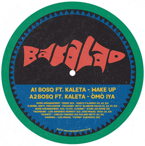 Bosq ‎– Wake Up Bacalao ‎– BAC003