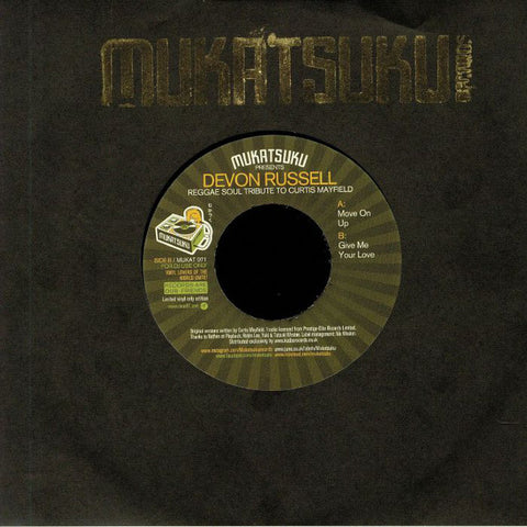 Devon Russell – Reggae Soul Tribute To Curtis Mayfield Mukatsuku Records – MUKAT 071