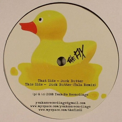 The Fix - Duck Butter 12" FIX95 Yeah No Recordings