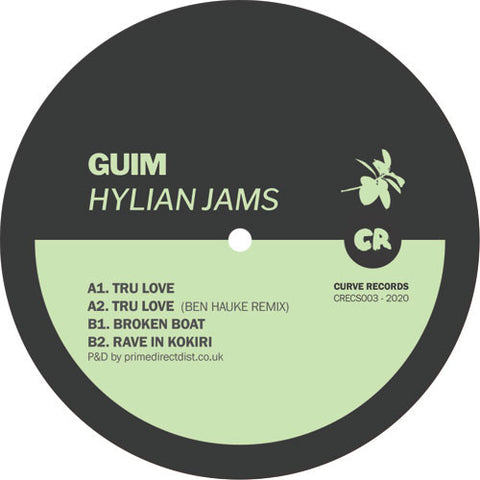 Guim ‎– Hylian Jams EP - Curve Records - CRECS003
