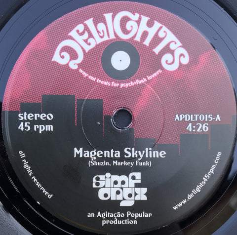 Simfonyx – Magenta Skyline / The Unresolved Delights – APDLT015