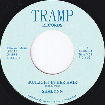 Shalynn – Sunlight In Her Hair / Flower Song Tramp Records – TR284