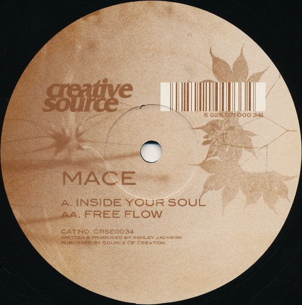 Mace - Inside Your Soul / Free Flow 12" CRSE0034 Creative Source